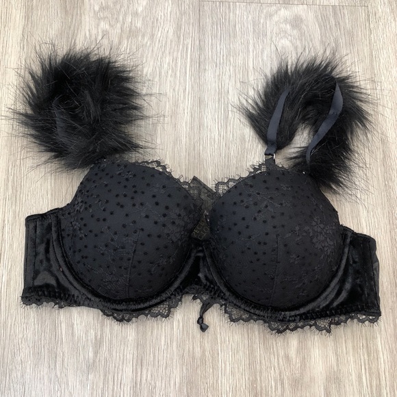 Victoria's Secret Other - B1G1 FREE VS Dream Angels Black Lined Demi Bra